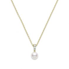 MIKIMOTO Akoya Cultured Pearl Morning Dew Pendant