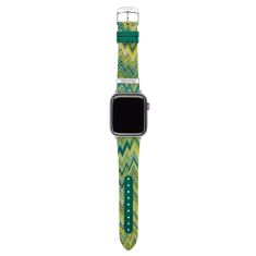 Missoni Fabric Apple Watch Strap Multicolor Authentic Zigzag 42mm, 44mm, and 45mm - SLMW1023FSG