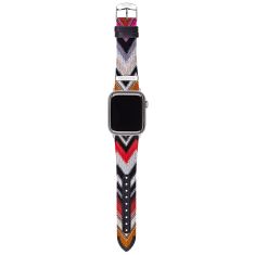 Missoni Sport Apple Watch Strap Multicolor Authentic Chevron Fabric 42mm, 44mm, and 45mm - SLMW1034FSG