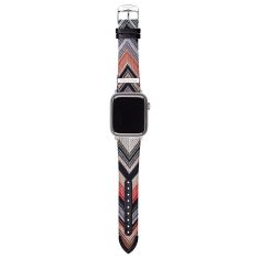 Missoni Sport Apple Watch Strap Multicolor Authentic Chevron Fabric 42mm, 44mm, and 45mm - SLMW1035FSG