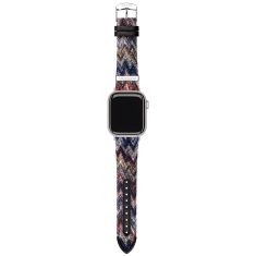 Missoni Sport Apple Watch Strap Multicolor Authentic Zigzag Fabric 38mm, 40mm, and 41mm - SLMW1037FSL