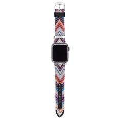 Missoni Sport Apple Watch Strap Multicolor Authentic Zigzag Fabric 42mm, 44mm, and 45mm - SLMW1026FSG