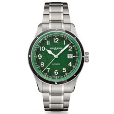 Montblanc 1858 Automatic Date Oxygen Green Dial Stainless Steel Watch 42mm - 133269