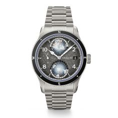 Montblanc 1858 Geosphere 0 Oxygen The 8000 Titanium Bracelet Watch | 42mm | 130982
