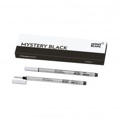 image of Montblanc Set of 2 Medium Fineliner Refills | Mystery Black | 128246 with sku:20272787