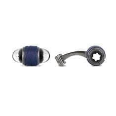 Montblanc StarWalker Cufflinks in Steel and Lacquer
