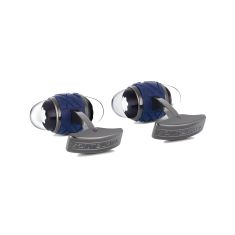 Montblanc StarWalker Cufflinks in Steel and Lacquer