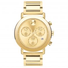 Movado BOLD Evolution Pale Yellow Gold Ion-Plated Bracelet Watch | 40mm | 3600811