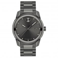 Movado BOLD Verso Gunmetal Ion-Plated Bracelet Watch | 42mm | 3600860