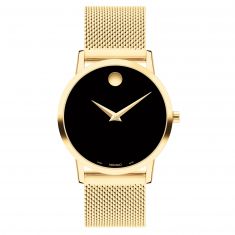 Movado Museum Classic Yellow Gold PVD Bracelet Watch | 33mm | 0607647