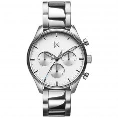 MVMT Airhawk Skyline Silver Stainless Steel Bracelet Watch | 42mm | 28000230-D