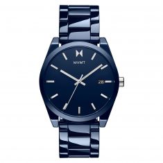 MVMT Element Midnight Blue Ceramic Watch | 43mm | 28000203-D