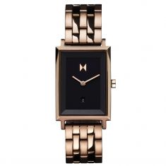 MVMT Signature Square Maple Frost Taupe Ion-Plated Stainless Steel Watch | 24mm | 28000243-D