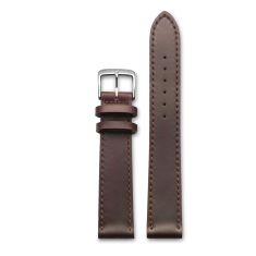 NOMOS Horween Genuine Shell Cordovan Brown Leather Strap - 19mm