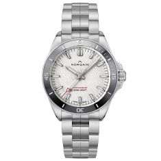 NORQAIN Adventure NEVEREST Glacier Dial Stainless Steel Automatic Watch | 40mm | NN1001SC3CA/GL101/150SS