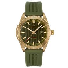 NORQAIN Adventure Sport Bronze and Green Rubber Strap Automatic Watch 42mm - NZ1000ZIA/K105