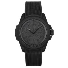 NORQAIN Independence Wild ONE All Black Rubber Strap Automatic Watch 42mm - NNQ3000QBT1A/T002/3W1BR.20BQ