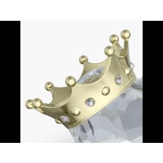 Swarovski Crystal Symbolica Heart with Crown