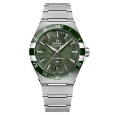 OMEGA Constellation Co-Axial Master Chronometer Green Meteorite Dial Stainless Steel Watch 41mm - O13130412199002