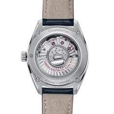 OMEGA Constellation Globemaster Co-Axial Master Chronometer Annual Calendar Blue Leather Strap Watch 41mm - O13033412206001