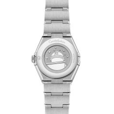 OMEGA Constellation Quartz Lavender Meteorite Dial Diamond Stainless Steel Watch 28mm - O13115286099001