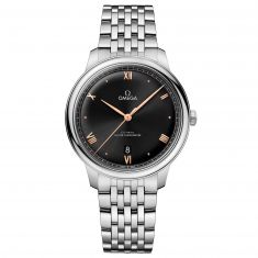 OMEGA De Ville Prestige Co-Axial Master Chronometer Black Dial Stainless Steel Watch | 40mm | O43410402001001