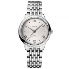 OMEGA De Ville Prestige Co-Axial Master Chronometer Silver Dial Stainless Steel Watch | 34mm | O43410342002001