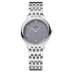 OMEGA De Ville Prestige Quartz Lavender Dial Stainless Steel Watch | 27.5mm | O43410286003001