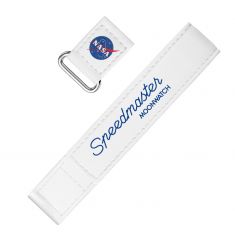 OMEGA NASA 2-Piece Speedmaster Moonwatch VELCRO Watch Strap | White | 20mm | 032CWZ016041
