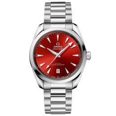 OMEGA Seamaster Aqua Terra 150m Co-Axial Master Chronometer Stainless Steel Watch | Terracotta Dial | 38mm | O22010382013003
