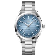 OMEGA Seamaster Aqua Terra 150M Co-Axial Master Chronometer Summer Blue Dial Stainless Steel Watch  41mm - O22010412103005