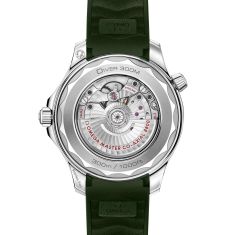 OMEGA Seamaster Diver 300m Co-Axial Master Chronometer Green Rubber Strap Watch | Green Dial | 42mm | O21032422010001