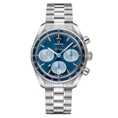 OMEGA Speedmaster 38 Orbis Edition Co-Axial Chronometer Chronograph Blue Dial Stainless Steel Watch 38mm - O32430385003002