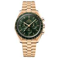 OMEGA Speedmaster Moonwatch Professional Co-Axial Master Chronometer Chronograph Moonshine Gold Bracelet Watch | 42mm | O31060425010001