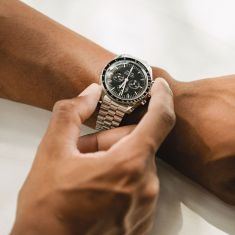 OMEGA Speedmaster Moonwatch Professional Co-Axial Master Chronometer Chronograph Stainless Steel Watch 42mm - O31030425001001