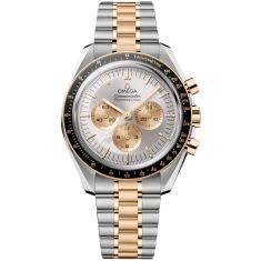 OMEGA Speedmaster Moonwatch Professional Moonshine Gold and Steel Watch 42mm - O31020425002001