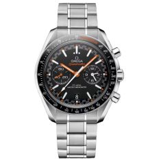 OMEGA Speedmaster Racing Master Chronometer Black Dial Stainless Steel Watch 44.25mm - O32930445101002