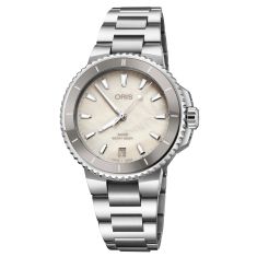 Oris Aquis Date Mother-of-Pearl Dial Stainless Steel Watch 36.5mm - 01 733 7792 4151-07 8 19 05P
