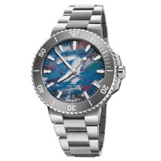 Oris Aquis Date Upcycle Calibre 400 Stainless Steel Watch 43.5mm - 01 400 7790 4150-07 8 23 02PEB