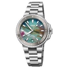 Oris Aquis Date Upcycle Stainless Steel Watch 36.5mm - 01 733 7792 4150-07 8 19 05P