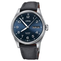 Oris Big Crown ProPilot Big Date Blue Dial Grey Textile Strap Watch 44m - 01 752 7760 4065-07 3 22 05LC