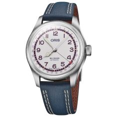 Oris Hank Aaron Limited Edition Big Crown Pointer Date Blue Leather and NATO Strap Watch | 40mm | 754 7785 4081-SET