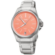Oris ProPilot X Caliber 400 Pink Dial Titanium Watch | 01 400 7778 7158-07 7 20 01TLC