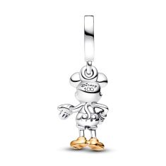 Pandora - Disney, 100th Anniversary Mickey Mouse Lab-Created Diamond Dangle Charm