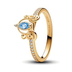 Pandora - Disney, Cinderella's Carriage Gold-Plated Ring