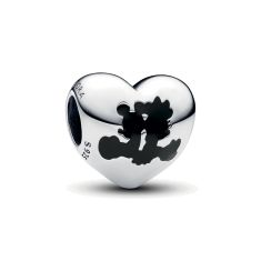 Pandora - Disney, Mickey Mouse & Minnie Mouse Heart Charm