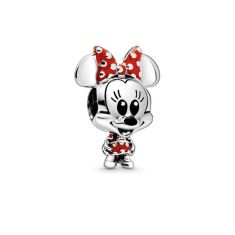 Pandora - Disney, Minnie Mouse Dotted Dress & Bow Charm