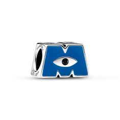 Pandora - Disney, Pixar Monsters, Inc. Logo M Charm