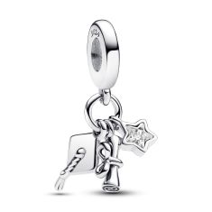 Pandora 2024 Graduation Triple Dangle Charm