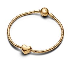Pandora Be Love Gold-Plated Engravable Heart Charm